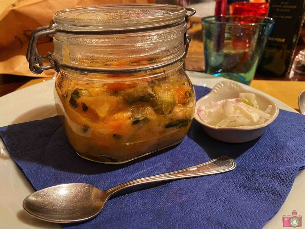 Ribollita in vasocottura Osteria La Sosta di Violante Siena