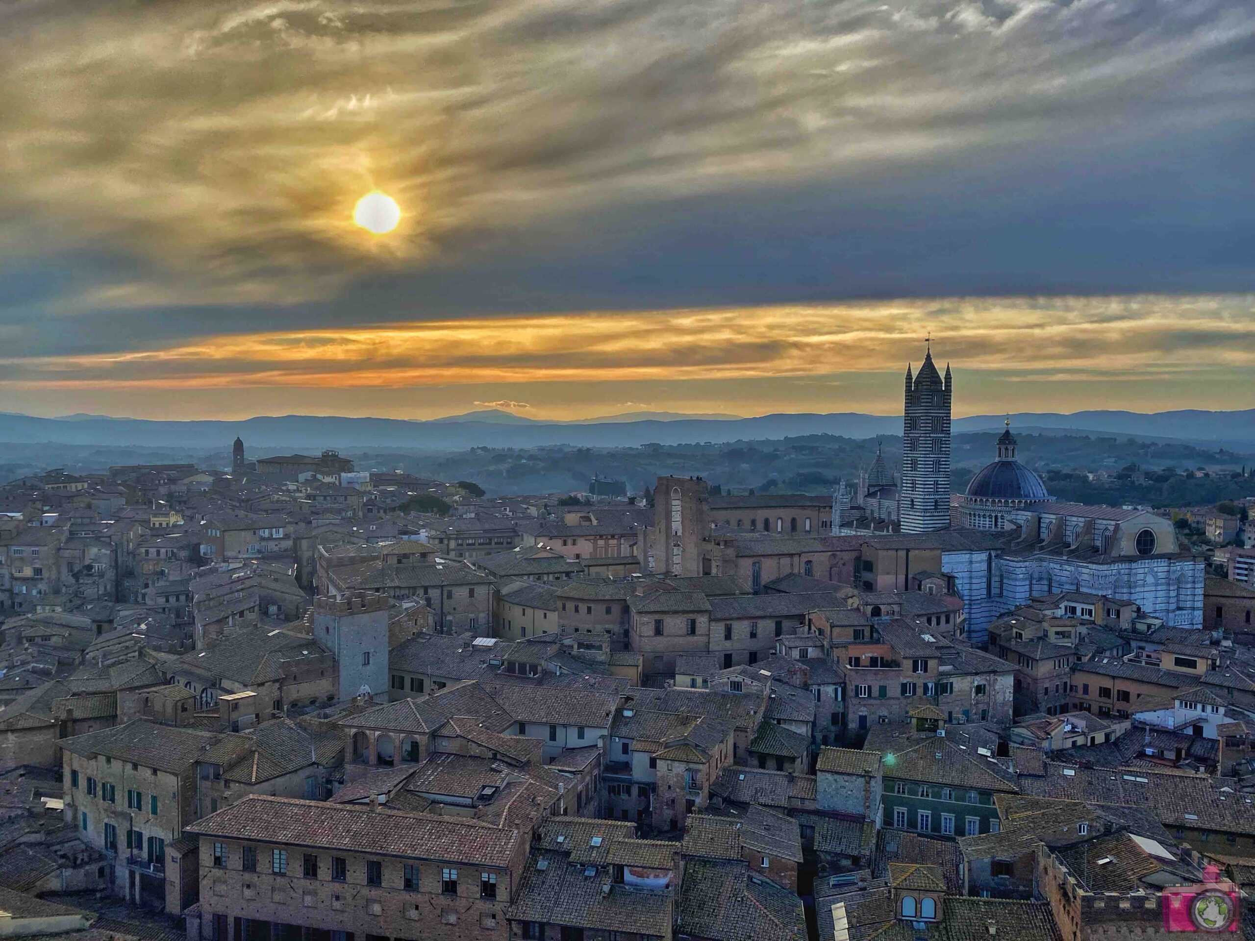 Tramonto a Siena