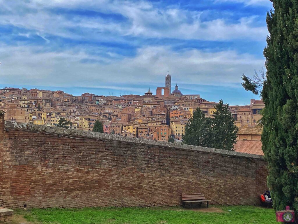 Panorama dalla Basilica di San Clemente Siena