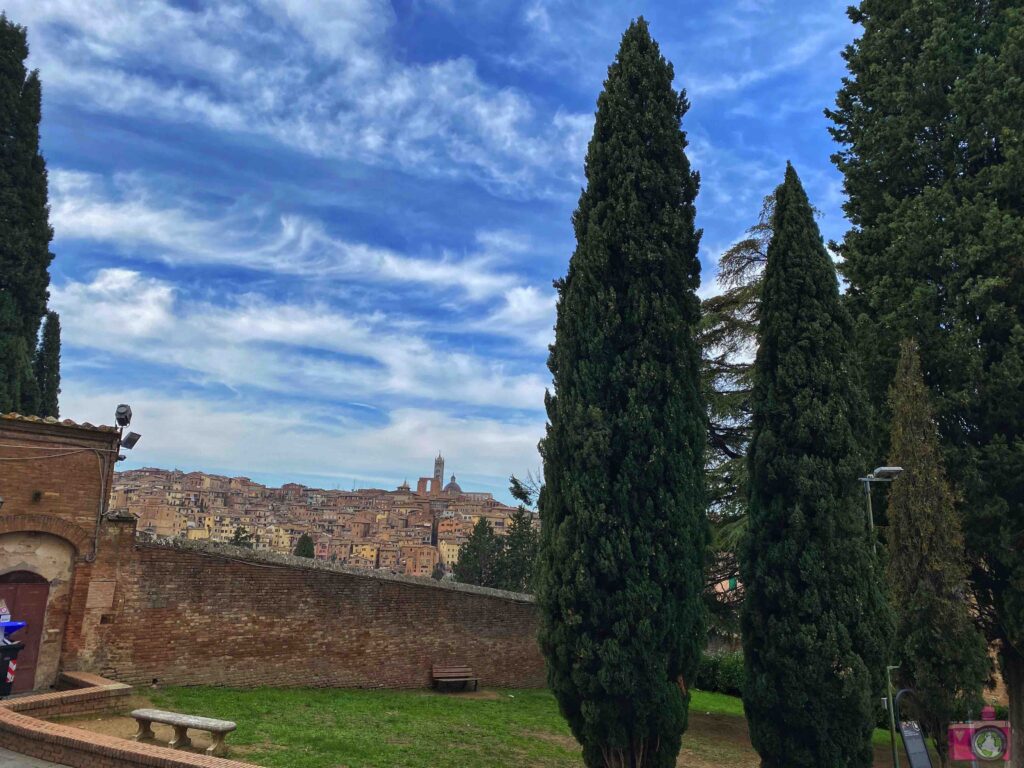 Panorama dalla Basilica di San Clemente Siena