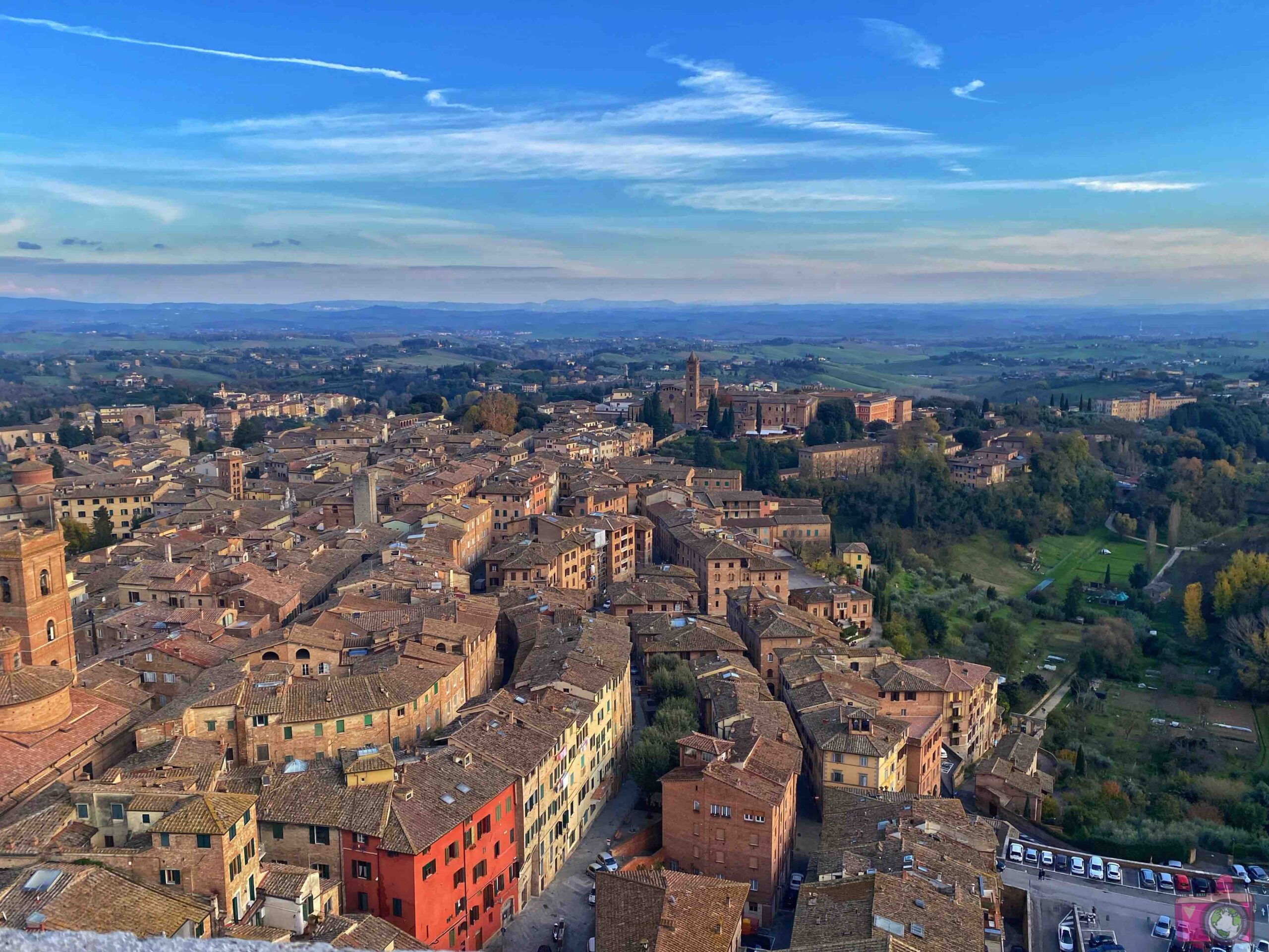 Panorama dalla Torre del Mangia Siena