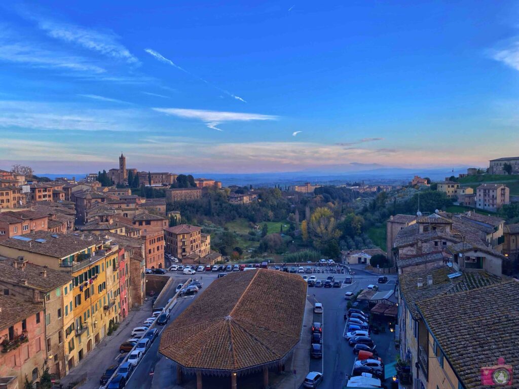 Panorama dalla Loggia Palazzo Pubblico Siena