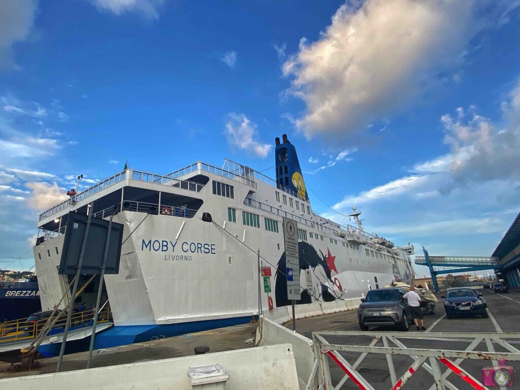 Come arrivare in Corsica in traghetto Moby Corse