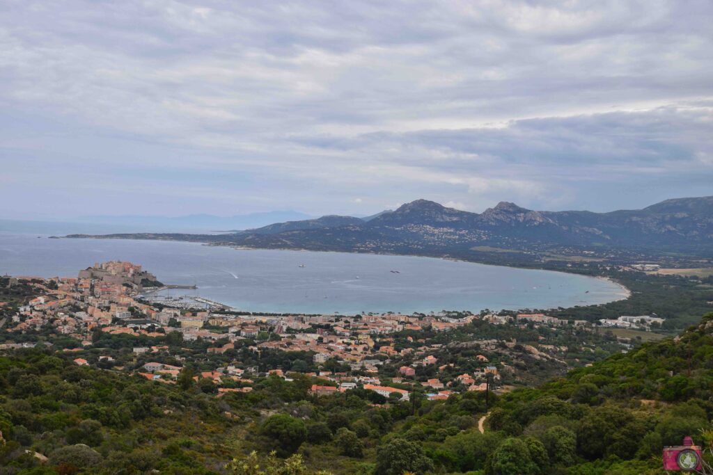 Notre Dame de la Serra Calvi panorama