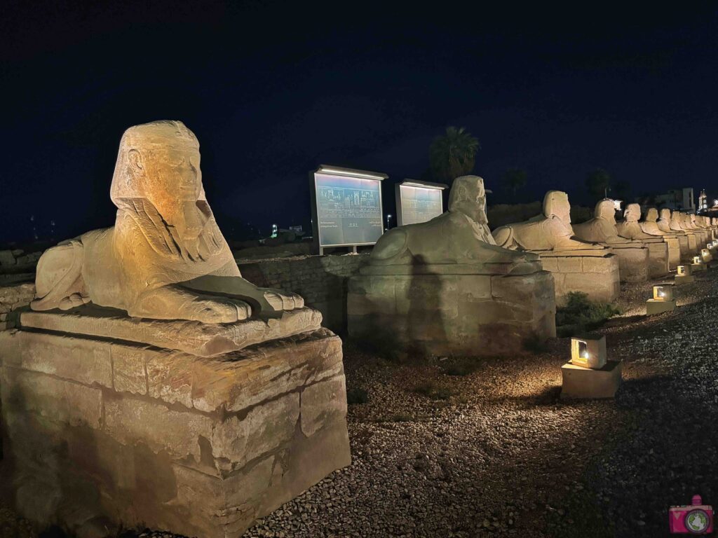 Viale delle Sfingi Tempio di Luxor