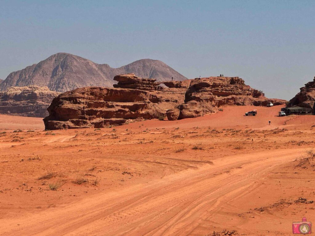 Little bridge ponte di roccia Wadi Rum