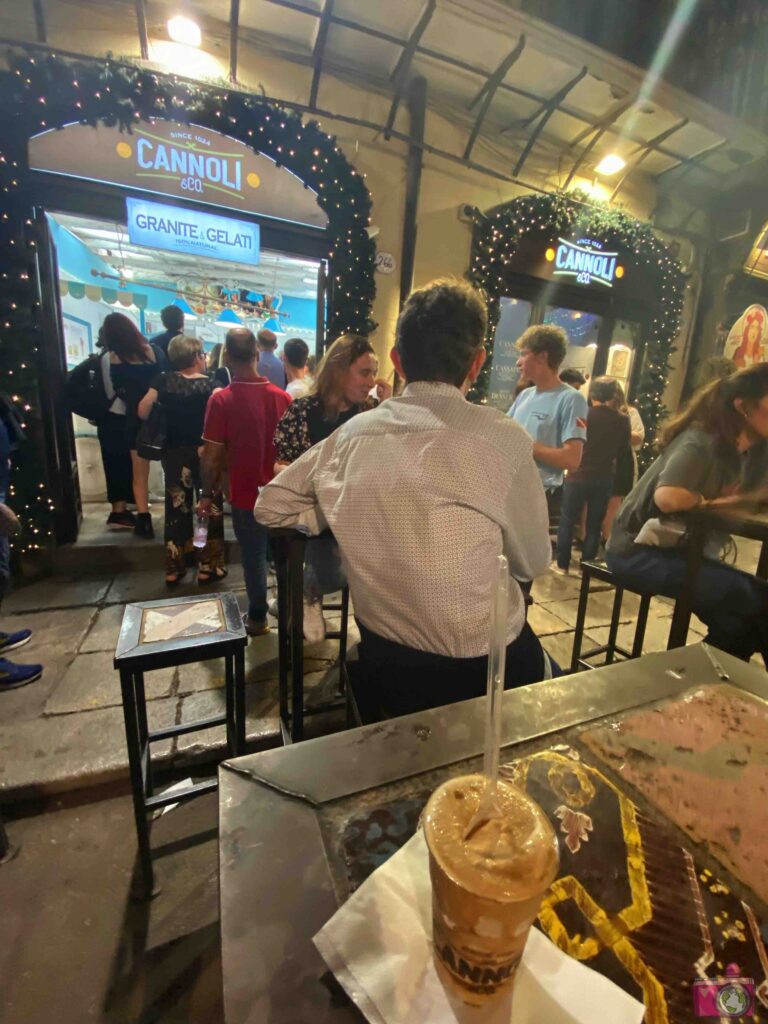 Cannoli e Co dove mangiare a Palermo granita