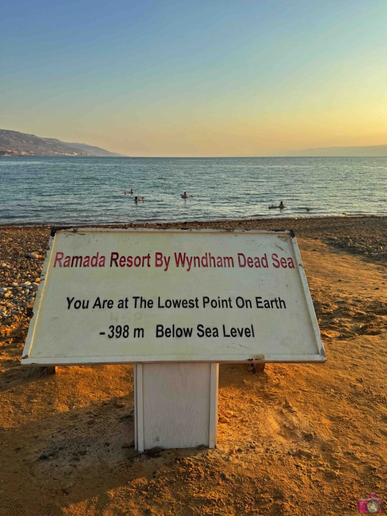 Mar Morto punto più basso della Terra
