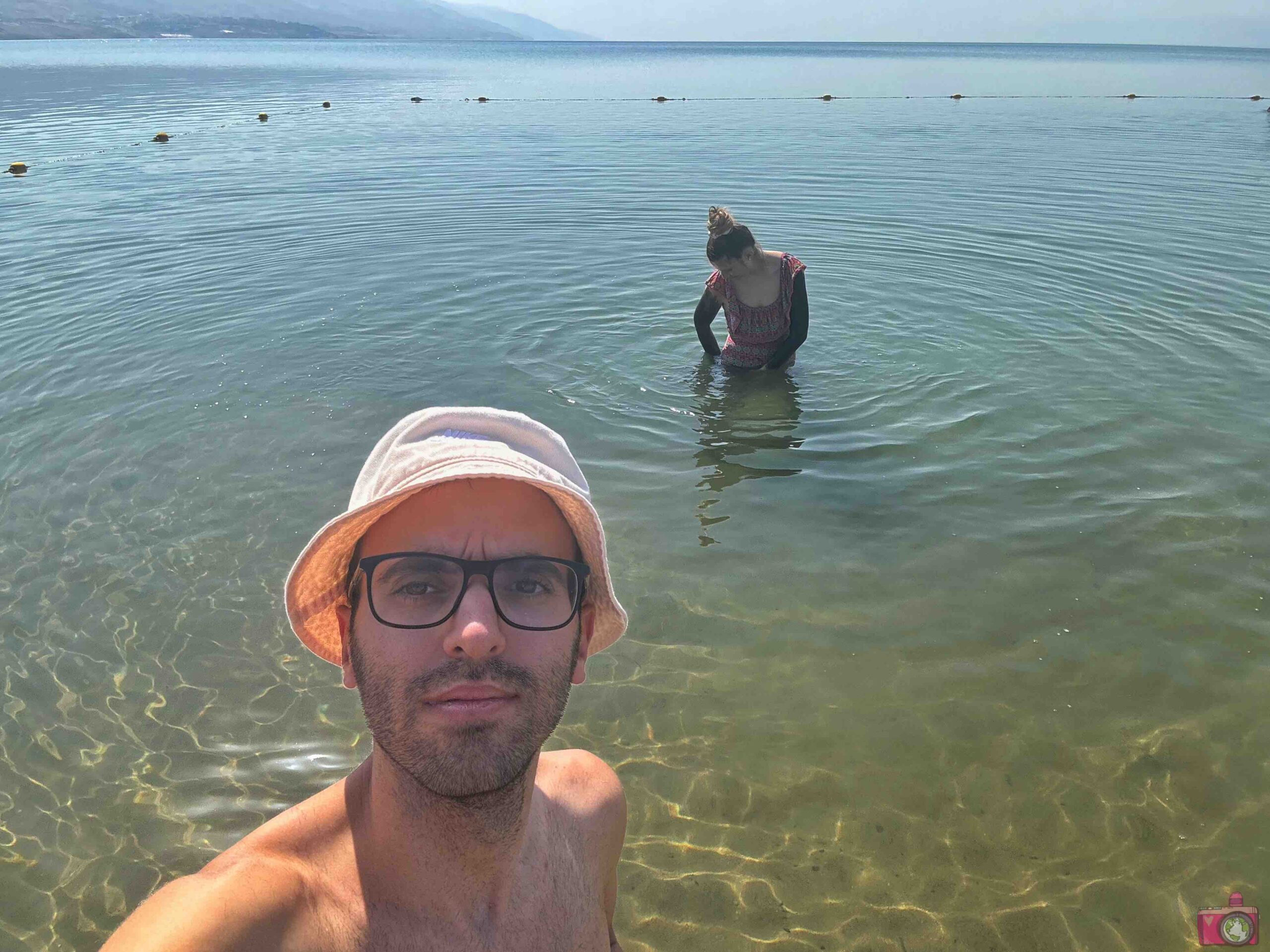 Bagno nel Mar Morto