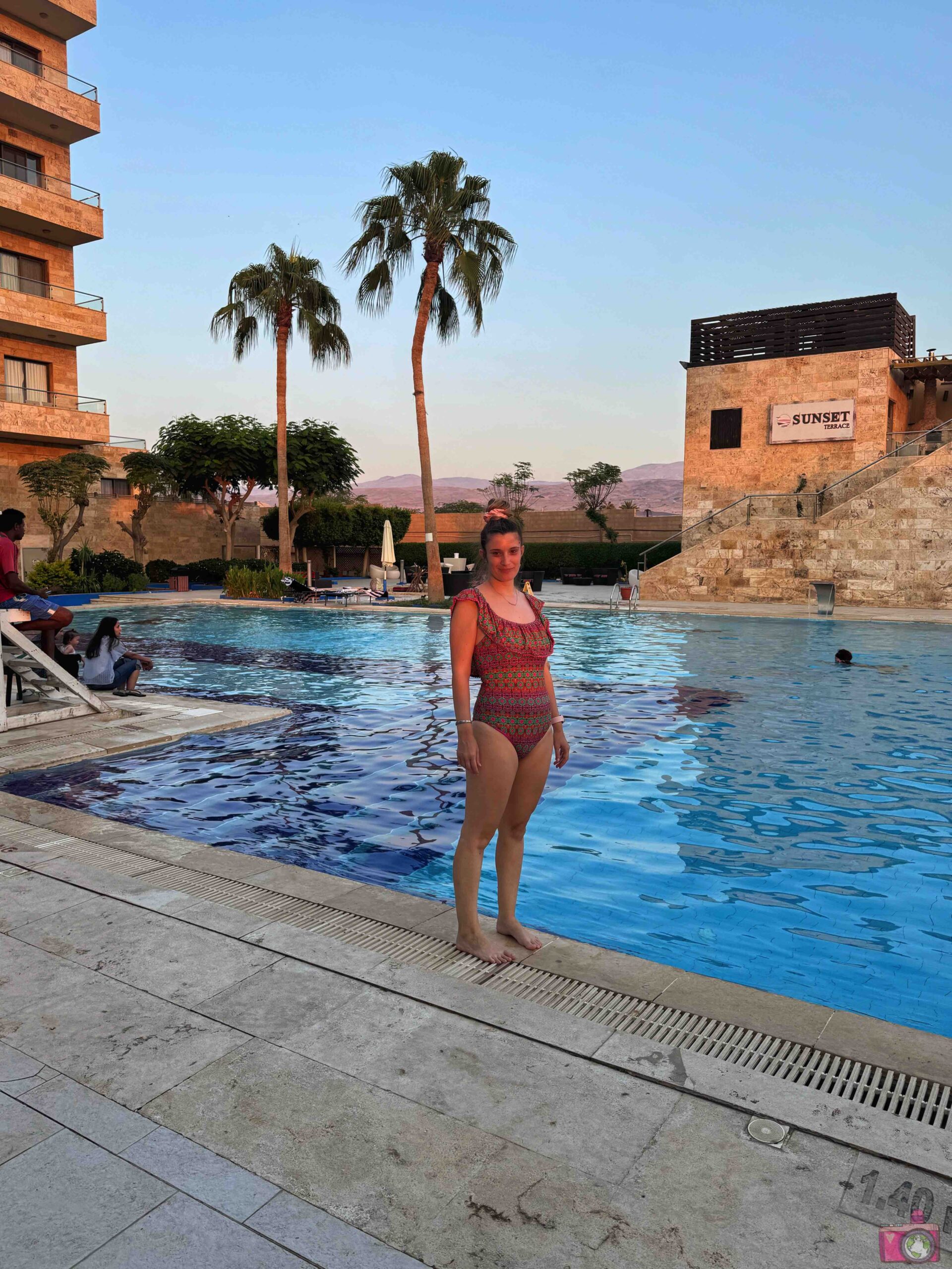 Piscina Ramada Resort Dead Sea Mar Morto