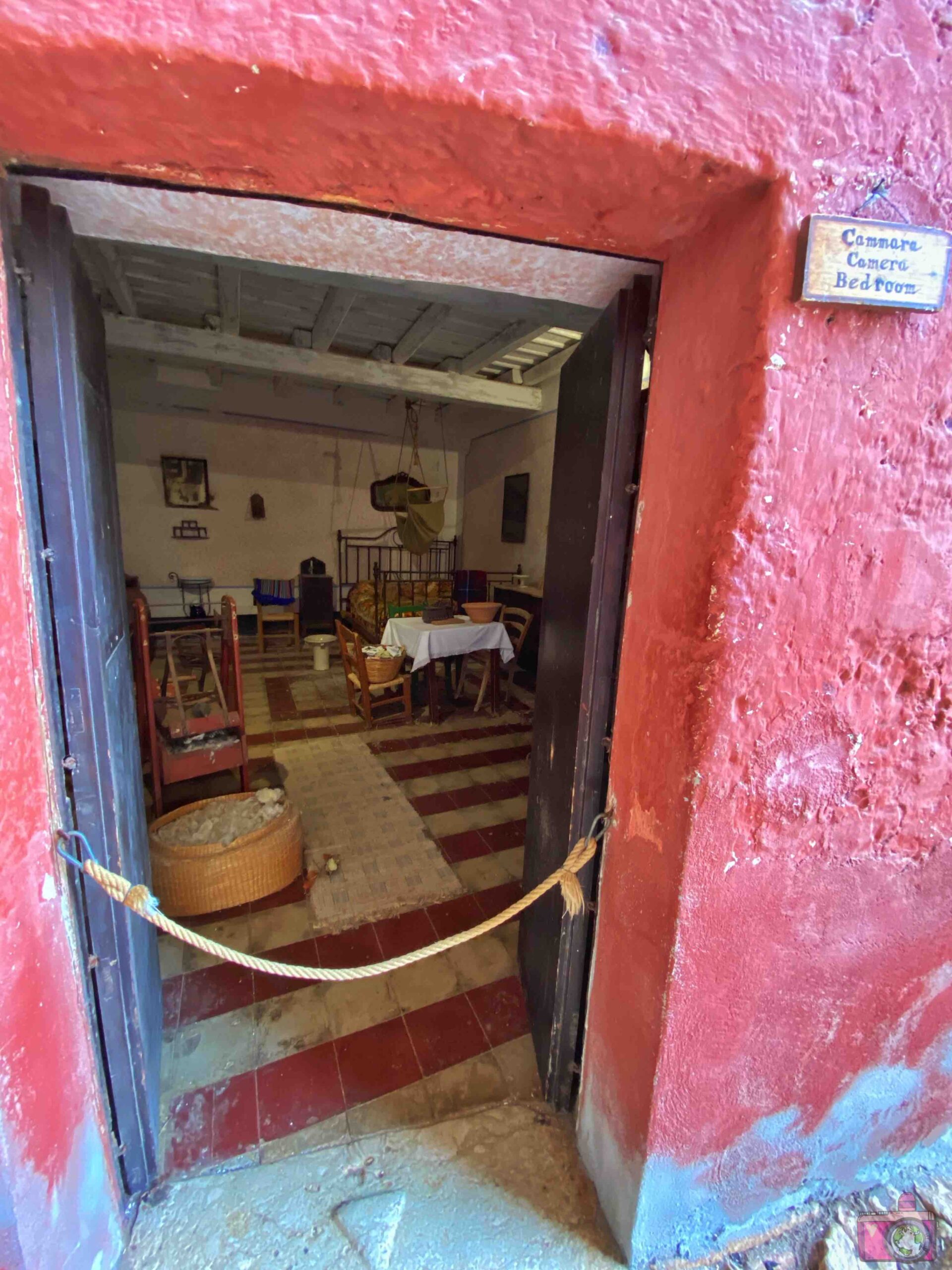Grotta Mangiapane camera da letto